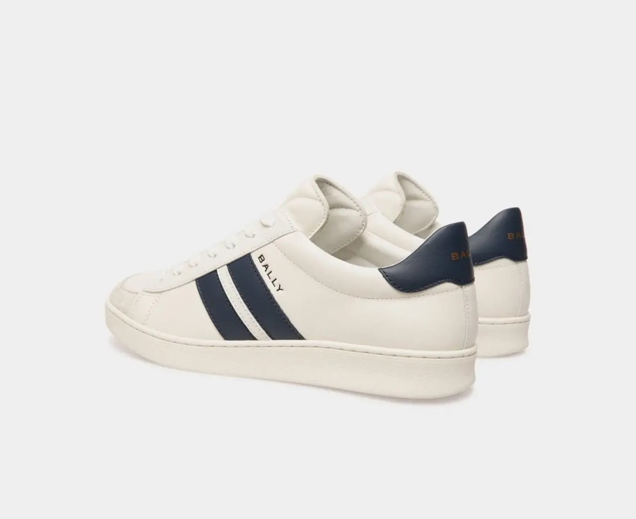 Giày Bally Tennis Sneaker 'White Navy' 6308134 — ảnh 2