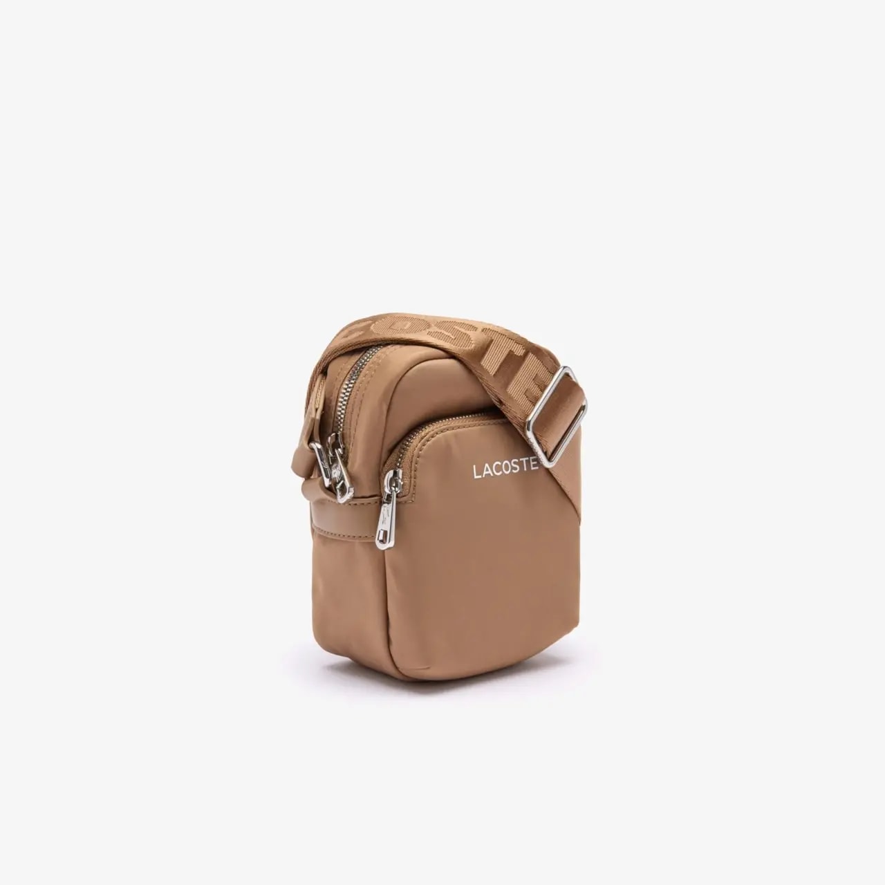 Túi Lacoste Active Nylon Satchel Bag 'Brown' NU4350SG-M86 — ảnh 2