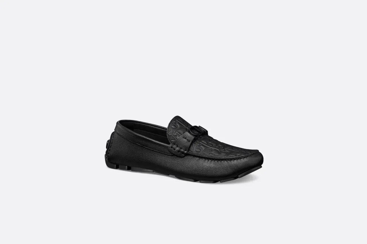 Giày Christian Dior Odéon Loafer 'Black' 3LO114ZAY-H900 — ảnh 4