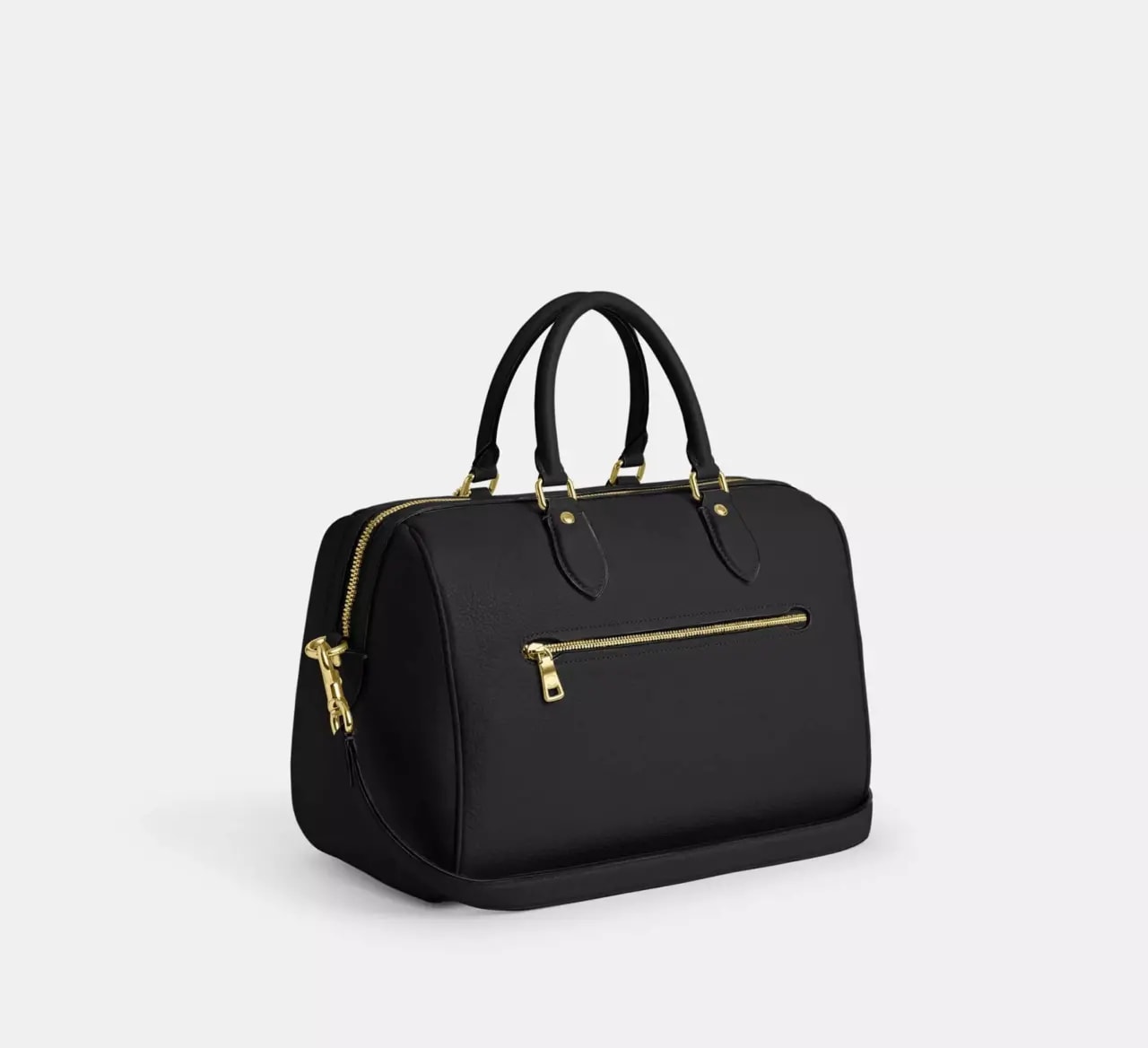 Túi Coach Rowan Large Satchel Bag 'Black' CV960-IMBLK — ảnh 4