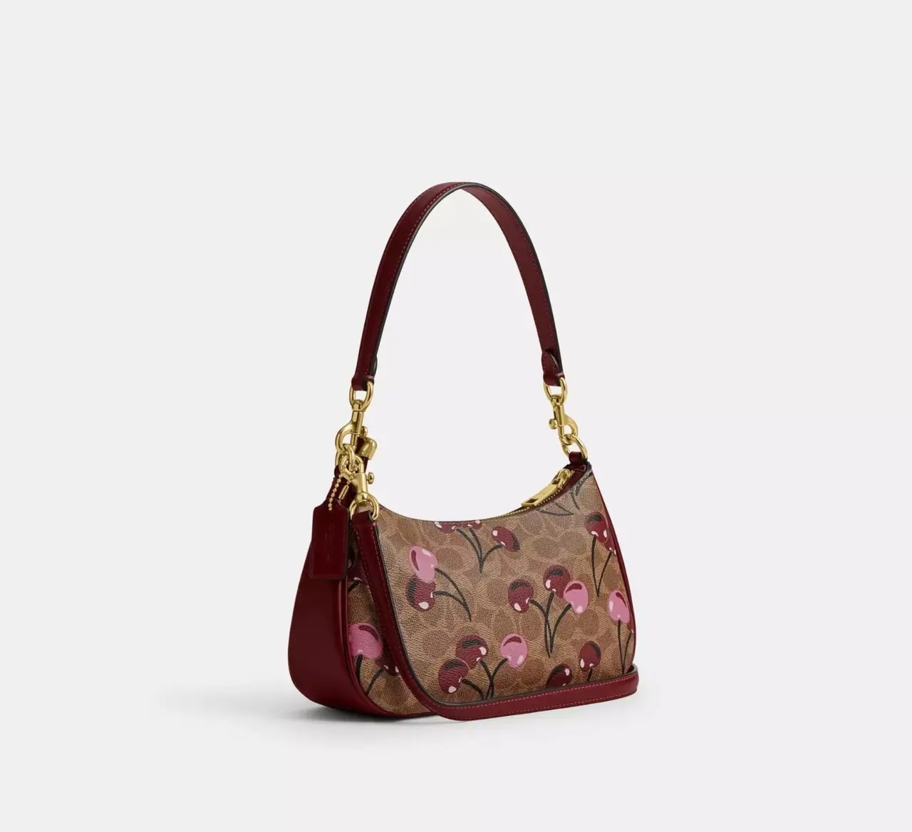 Túi Coach Teri Shoulder Bag 'Cherry Print' CY694-IMTAM — ảnh 4