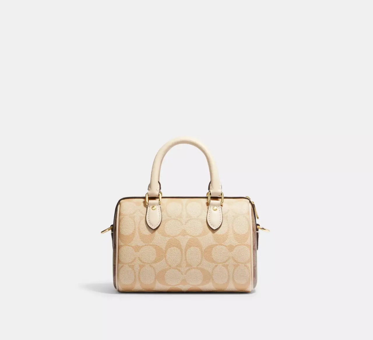 Túi Coach Rowan Satchel Blocked Canvas 'Beige' CH160-IMOT4 — ảnh 4