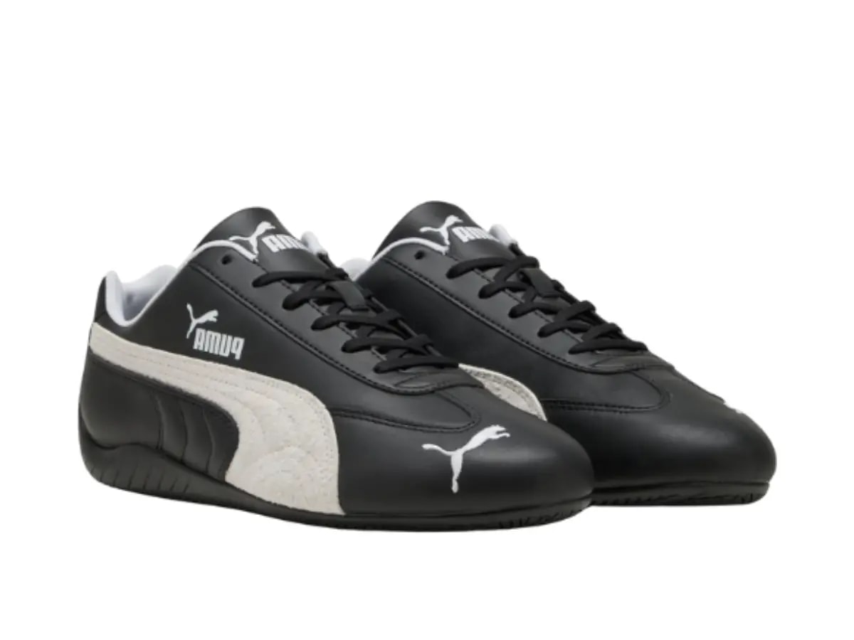 Giày Puma Speedcat Leather 'Black White' 403175-02 — ảnh 5