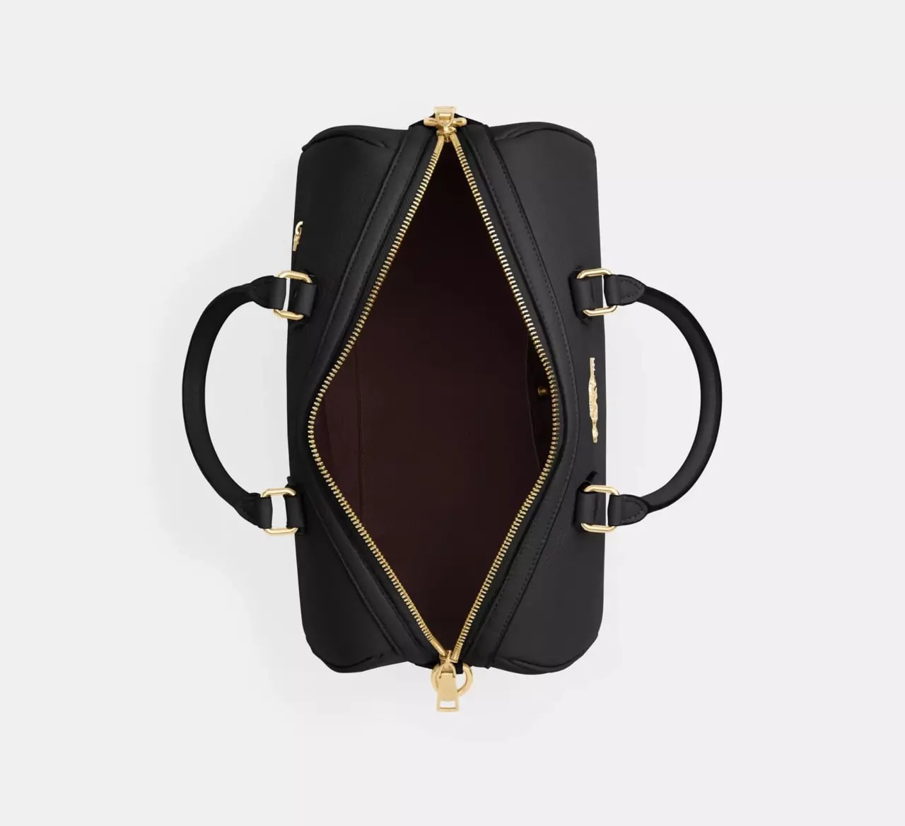 Túi Coach Rowan Large Satchel Bag 'Black' CV960-IMBLK — ảnh 5
