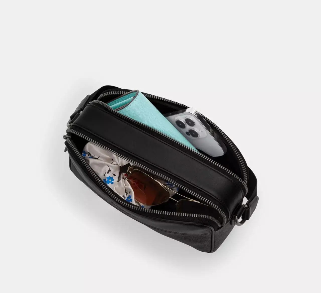Túi Coach Graham Crossbody 'Tan Black' CV921-QBNRX — ảnh 5