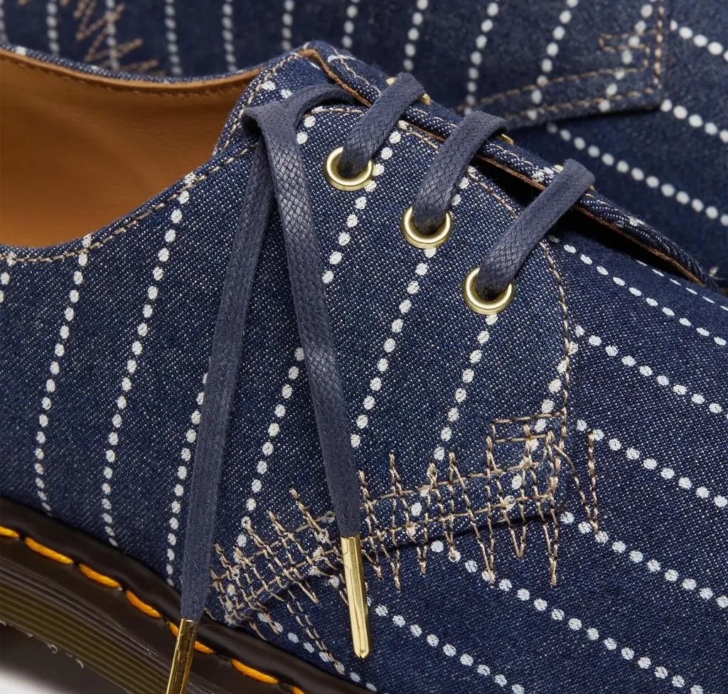 Giày Dr. Martens 1461 Pinstripe 'Blue' 27509793 — ảnh 5