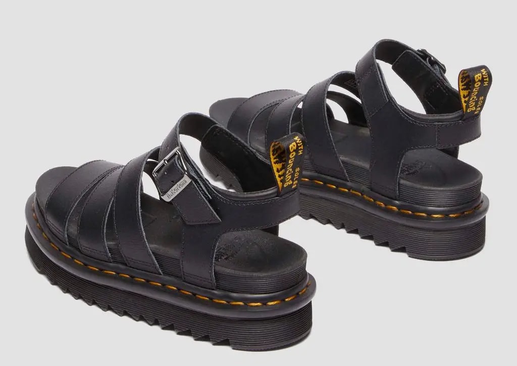 Dép Dr Martens Gryphon Alt Buttero 'Black' 30747001 — ảnh 5