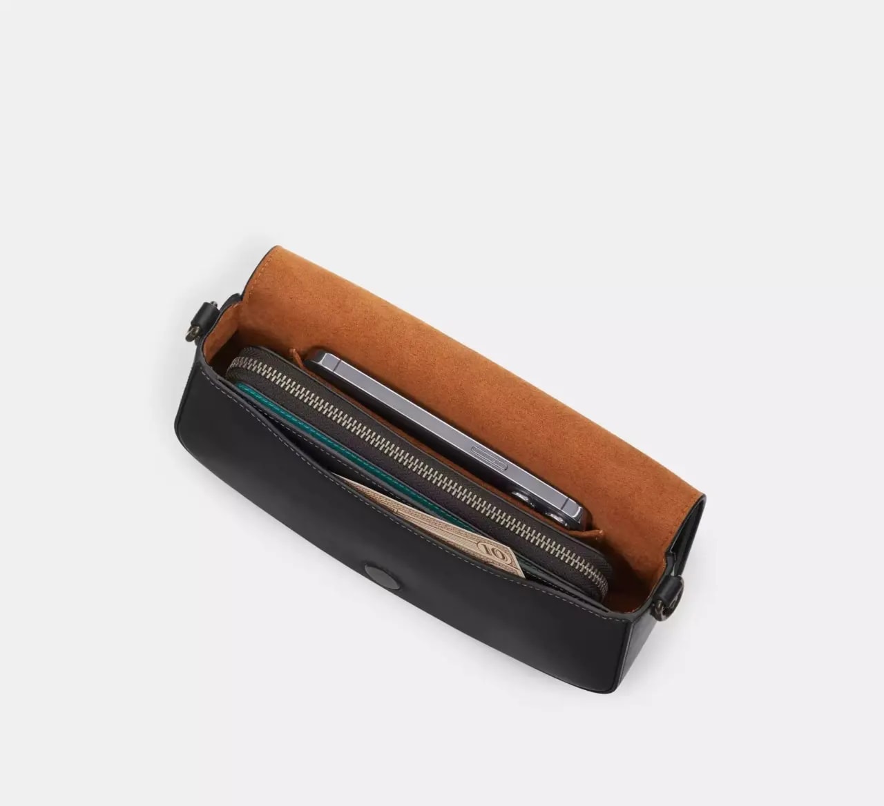 Túi Coach Andrea Shoulder Bag 'Black' CT768-JIBLK — ảnh 5