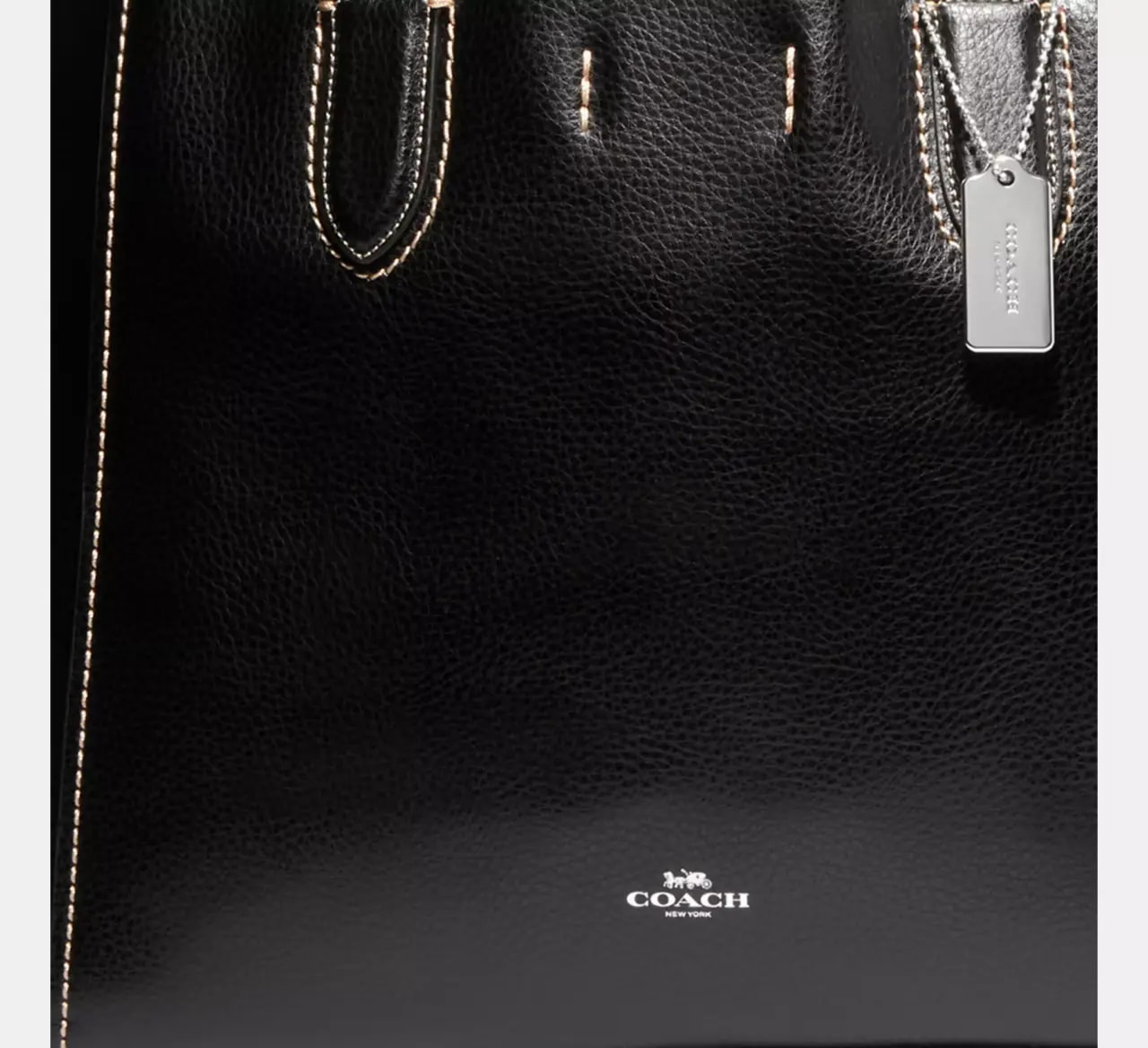 Túi Coach Derby Tote 'Black' 58660-SVBK — ảnh 3