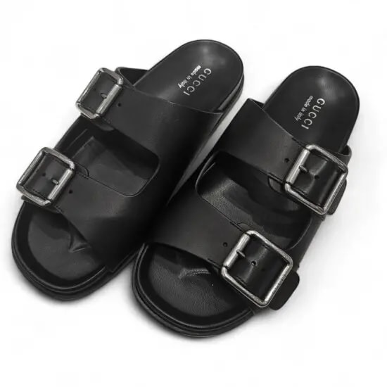 Dép Gucci Sandal With Buckles 'Black' 790949-DTN00-1000 — ảnh 2