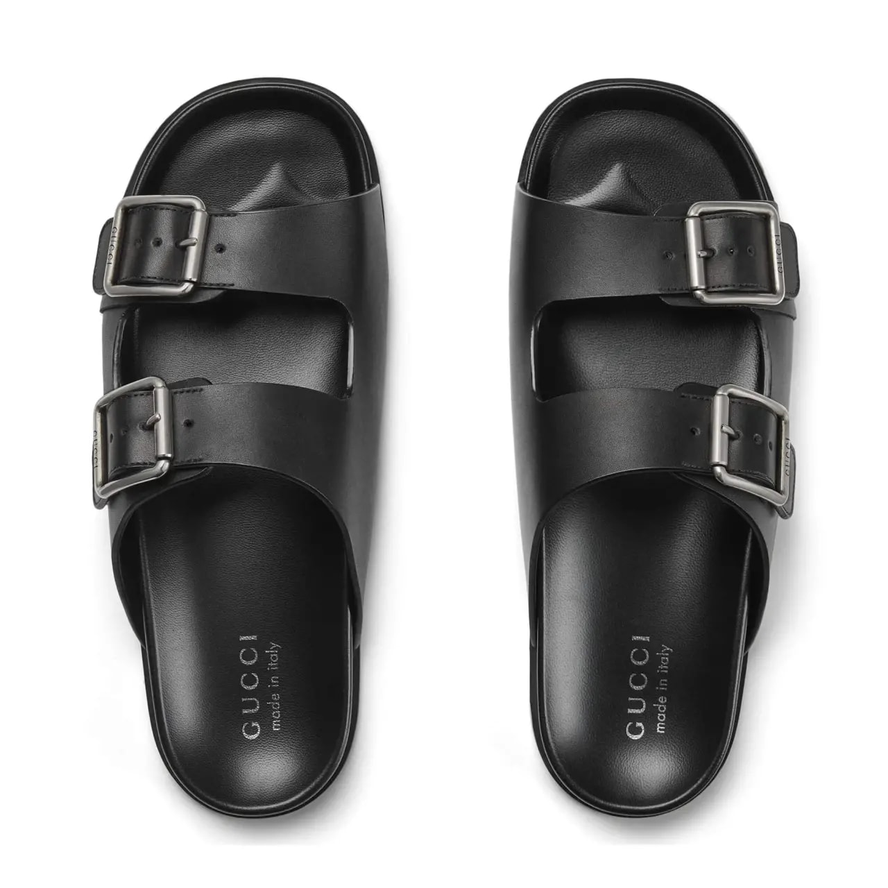 Dép Gucci Sandal With Buckles 'Black' 790949-DTN00-1000 — ảnh 3