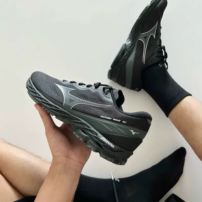 Giày Mizuno Wave RC 'Black' D1GH251001 — ảnh 5