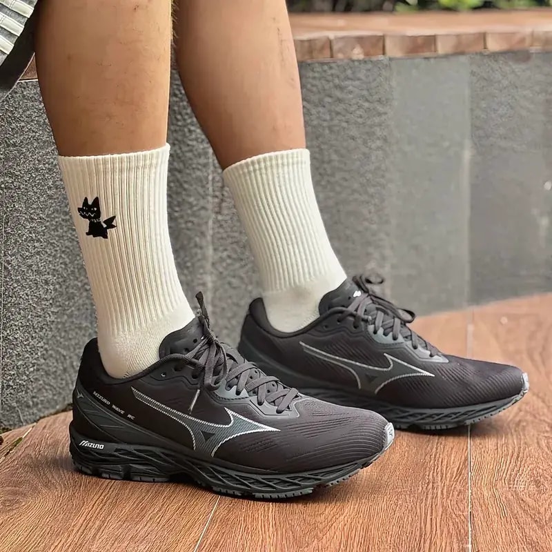 Giày Mizuno Wave RC 'Black' D1GH251001 — ảnh 4