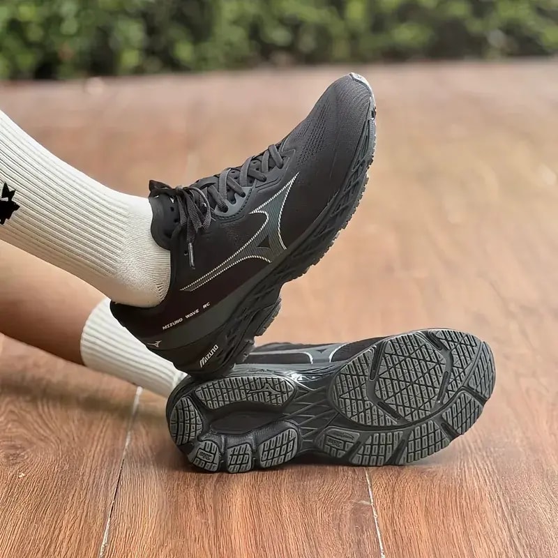 Giày Mizuno Wave RC 'Black' D1GH251001 — ảnh 3