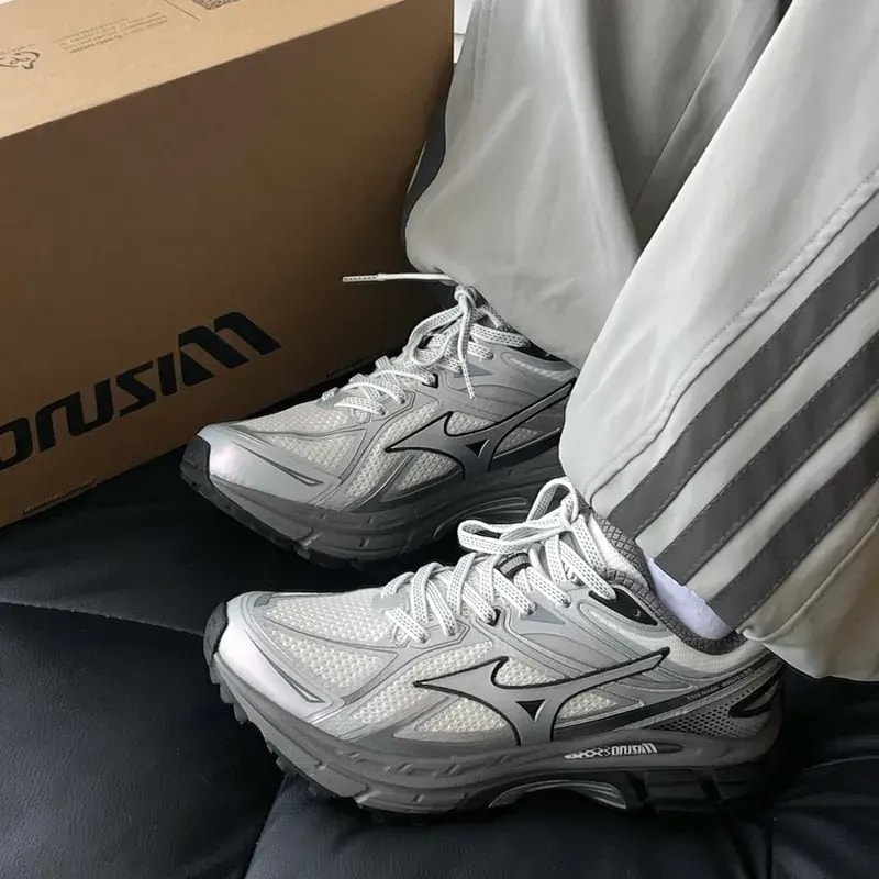 Giày Mizuno Halo Mix TL 'Grey' D1GH251202 — ảnh 5