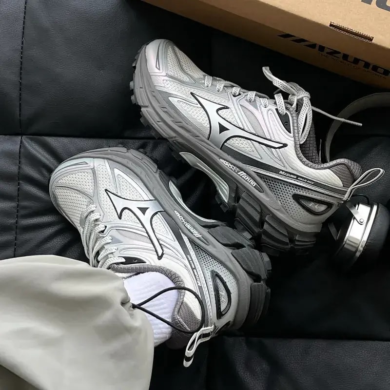 Giày Mizuno Halo Mix TL 'Grey' D1GH251202 — ảnh 2