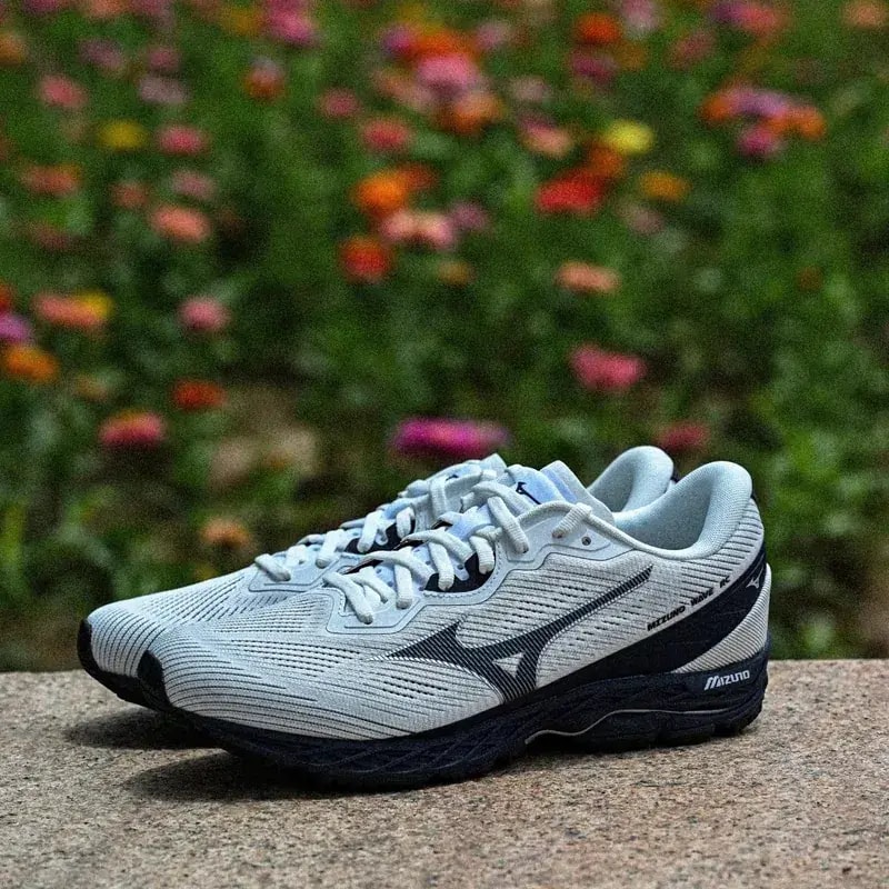 Giày Mizuno Wave 'Light Silver Navy' D1GH251003 — ảnh 3