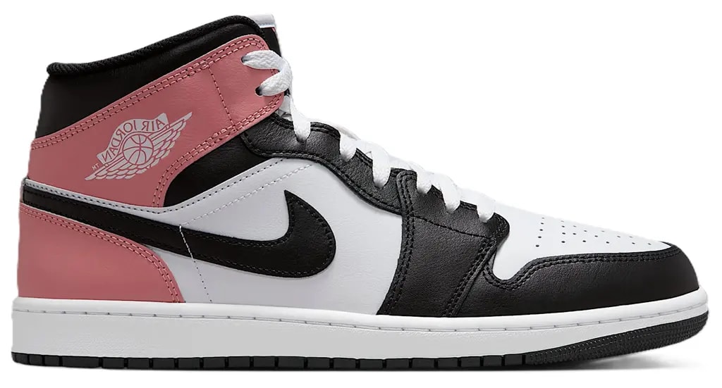 Giày Nike Air Jordan 1 Mid 'White Rust Pink Black' DQ8426-100 — kich-thuoc: 41