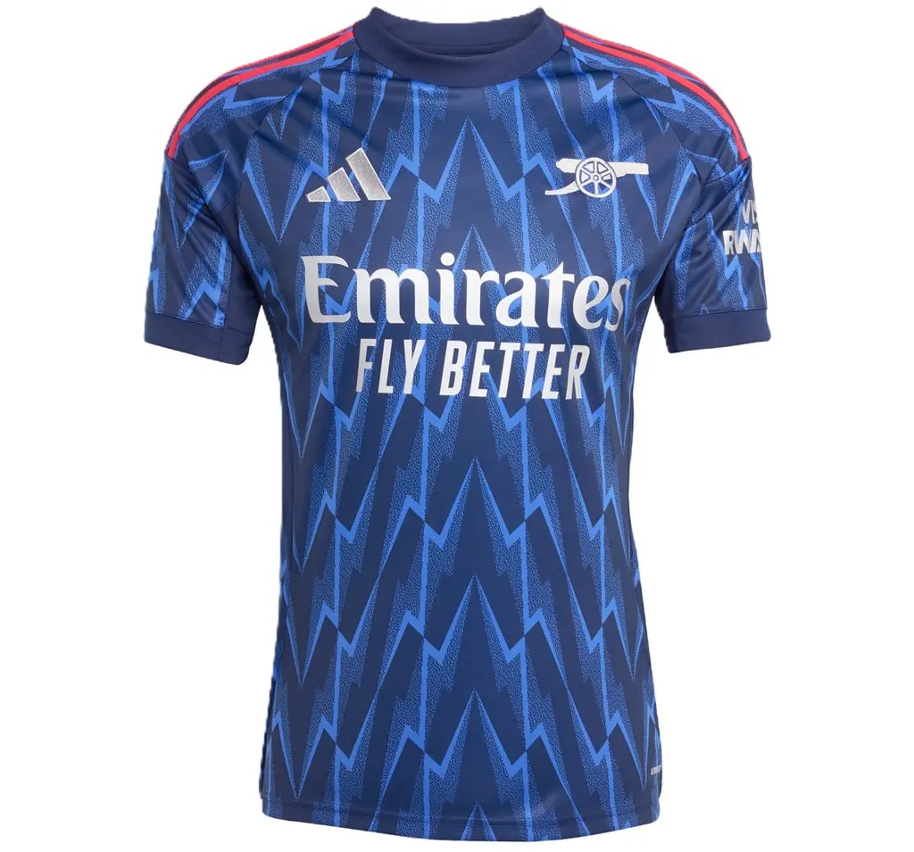 Áo Adidas Arsenal Away Kit Season 25 'Blue' JI9511 — kich-thuoc: L
