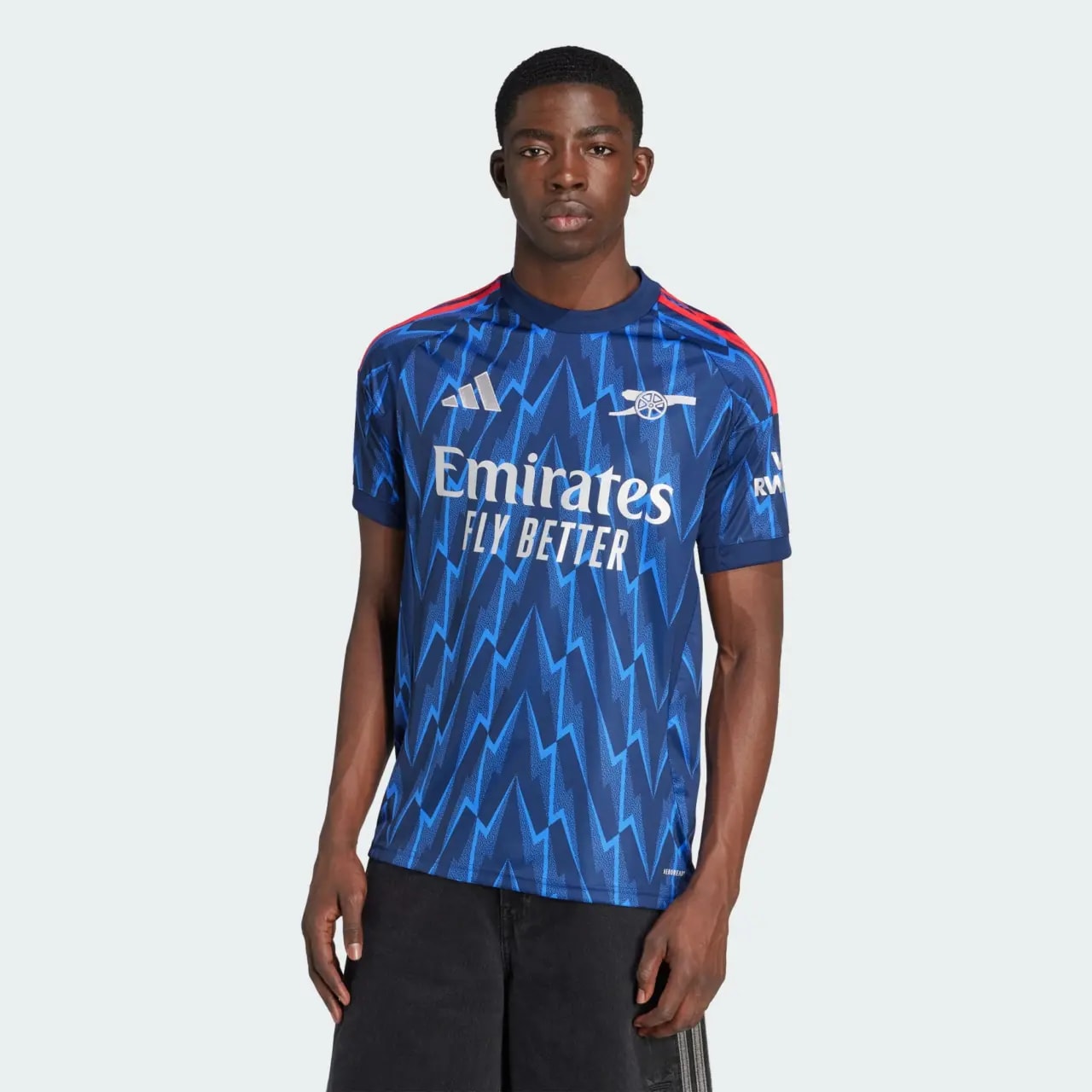 Áo Adidas Arsenal Away Kit Season 25 'Blue' JI9511 — ảnh 4
