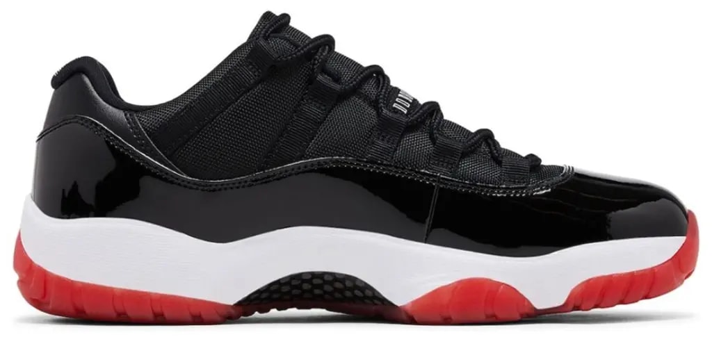 Giày Nike Air Jordan 11 Retro Low 2025 'Bred' FV5104-006 — kich-thuoc: 41