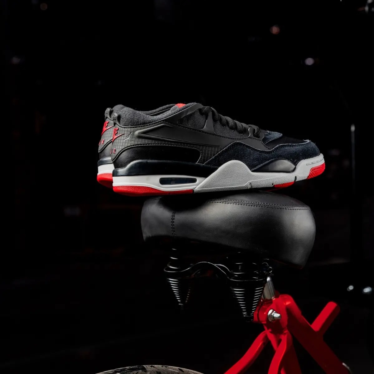 Giày Nike Air Jordan 4 RM 'Black Cement' FQ7939-061 — ảnh 3