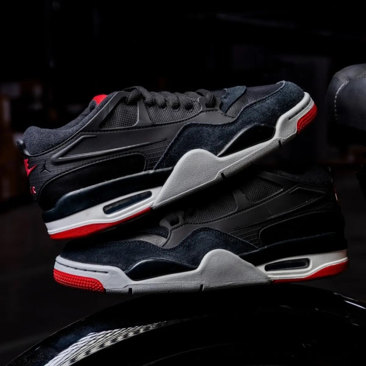 Giày Nike Air Jordan 4 RM 'Black Cement' FQ7939-061 — ảnh 4