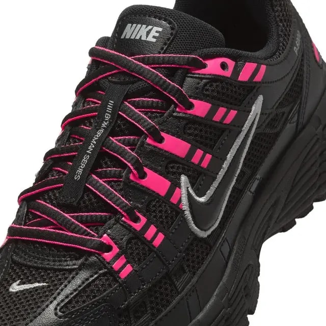 Giày Nike P-6000 GS 'Pink Blast Metallic Silver Black' HV5064-600 — ảnh 3