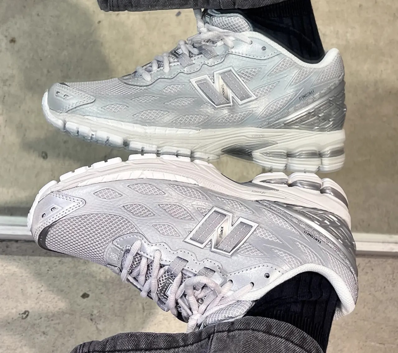 Giày New Balance 1906W 'Silver Metallic' U1906WFE — ảnh 2