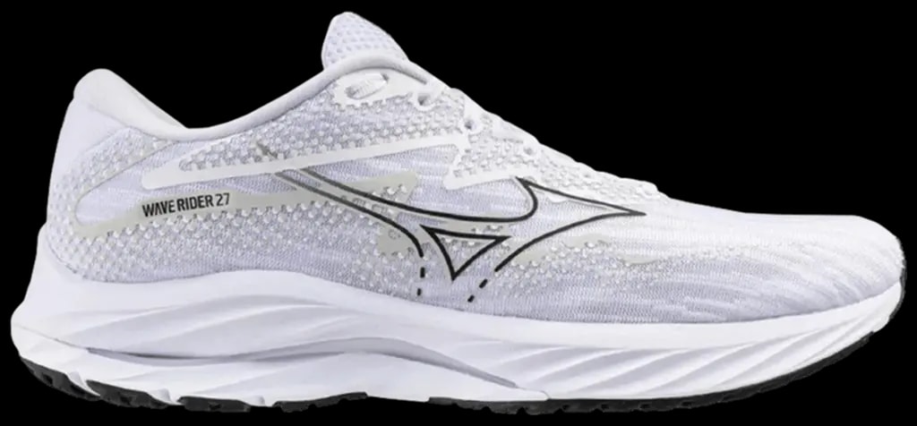 Giày Mizuno Wave Rider 27 'White Black' J1GC230358 — kich-thuoc: 41