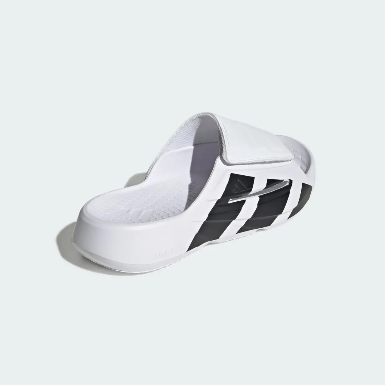 Dép Adidas Lightblaze Slides 'White Black' JS3584 — ảnh 2