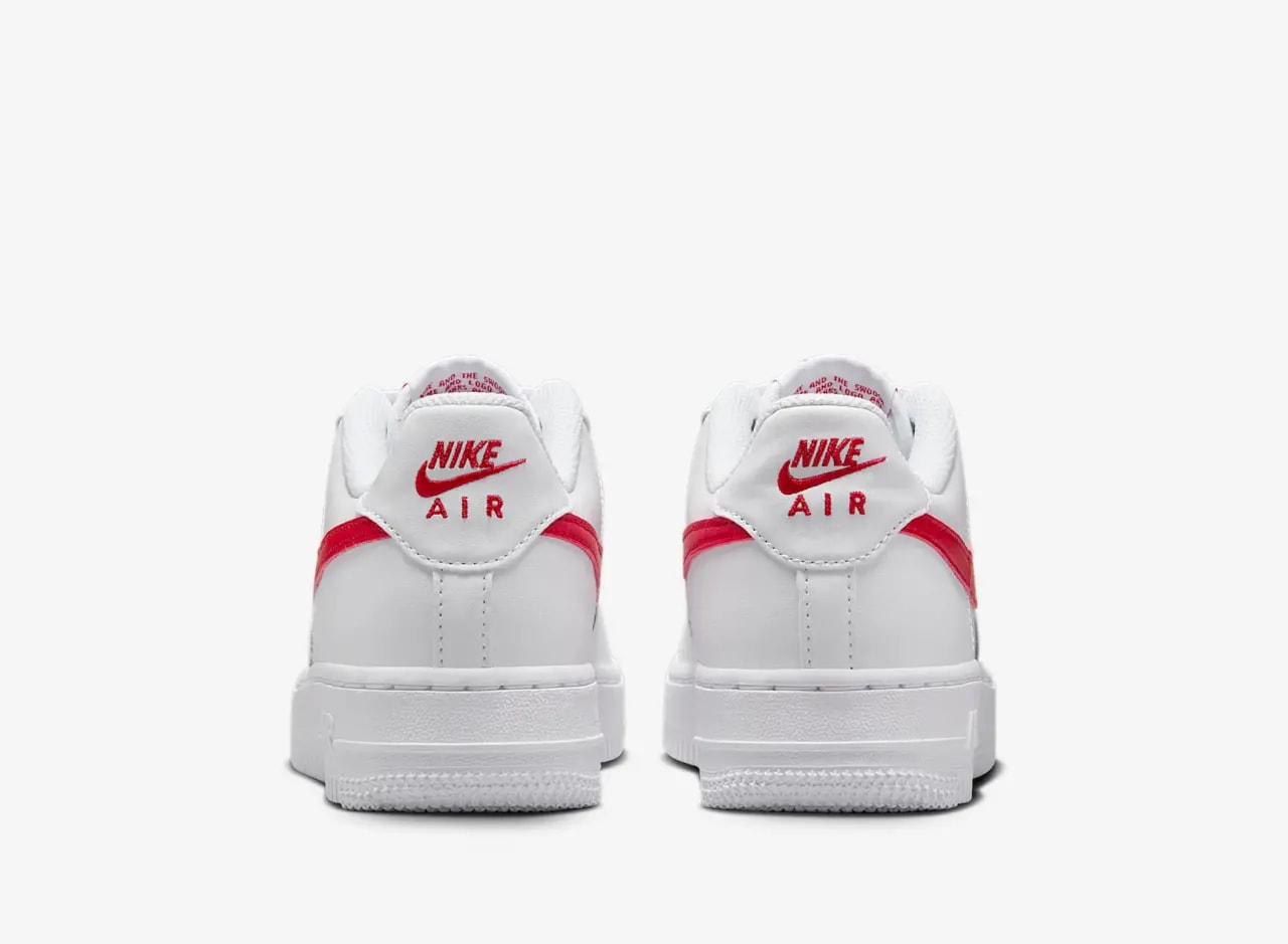 Giày Nike Air Force 1 LV8 'White University Red' FV7020-101 — ảnh 2