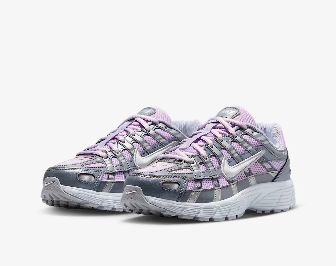 Giày Nike P-6000 GS 'Doll Smoke Grey Metallic Silver' HV5064-500 — ảnh 4