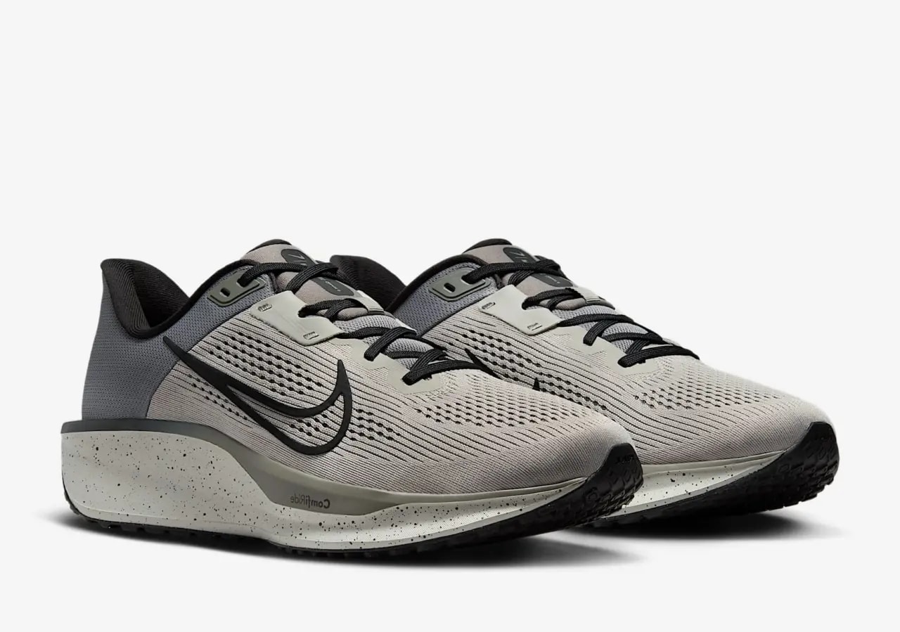 Giày Nike Quest 6 'Light Iron Ore Flat Pewter Black' IB4002-014 — ảnh 2
