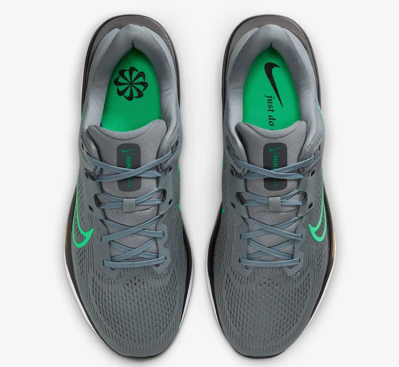 Giày Nike Quest 6 'Smoke Grey Green Shock' FD6033-009 — ảnh 5