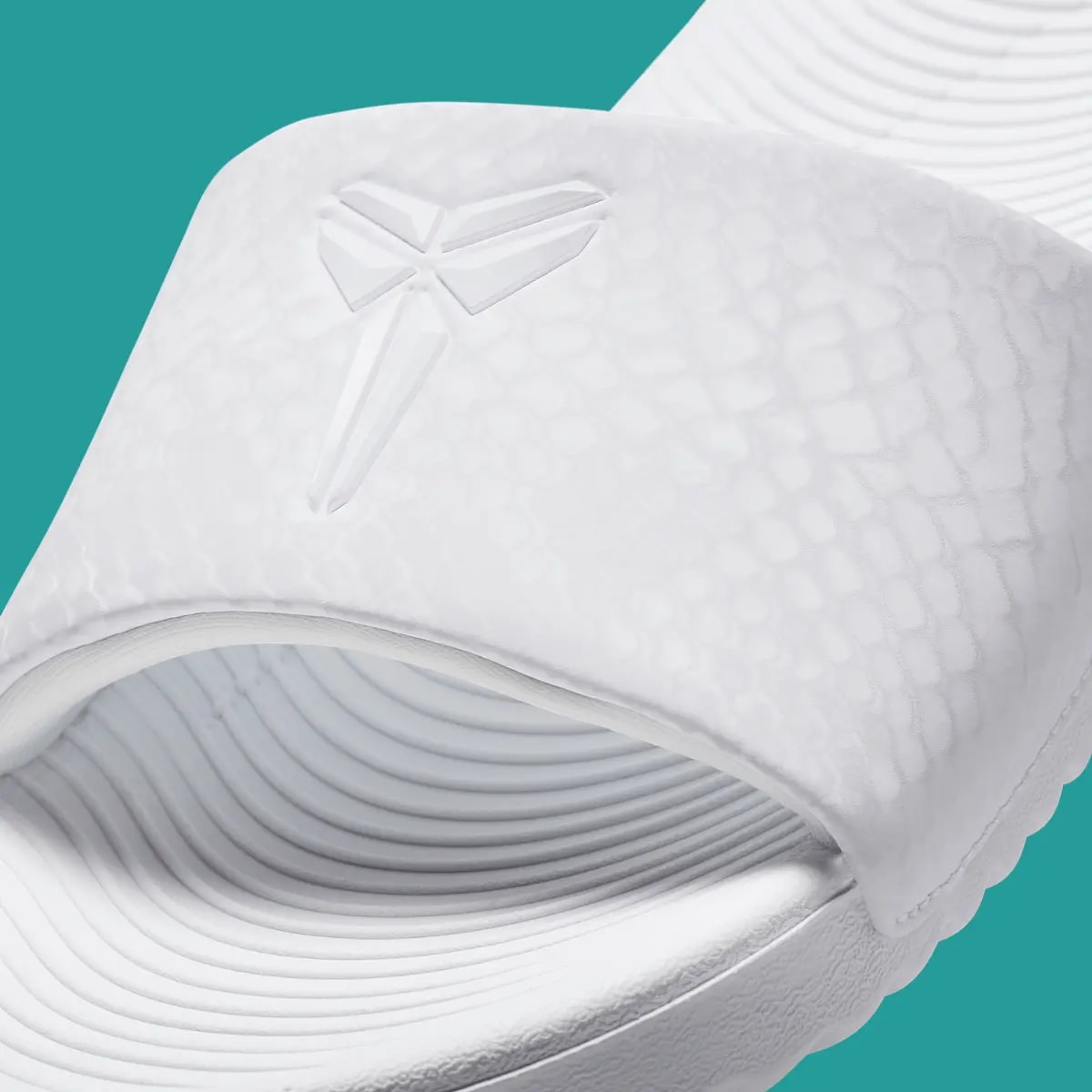 Dép Nike Kobe Offcourt Slide 'Triple White' IF2870-100 — ảnh 3