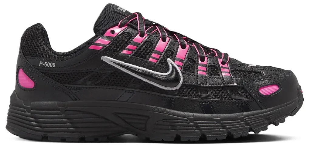 Giày Nike P-6000 GS 'Pink Blast Metallic Silver Black' HV5064-600 — kich-thuoc: 36.5