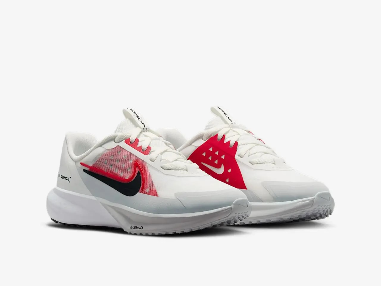 Giày Nike Sonic Fly 'Summit White University Red' FZ0017-101 — ảnh 4