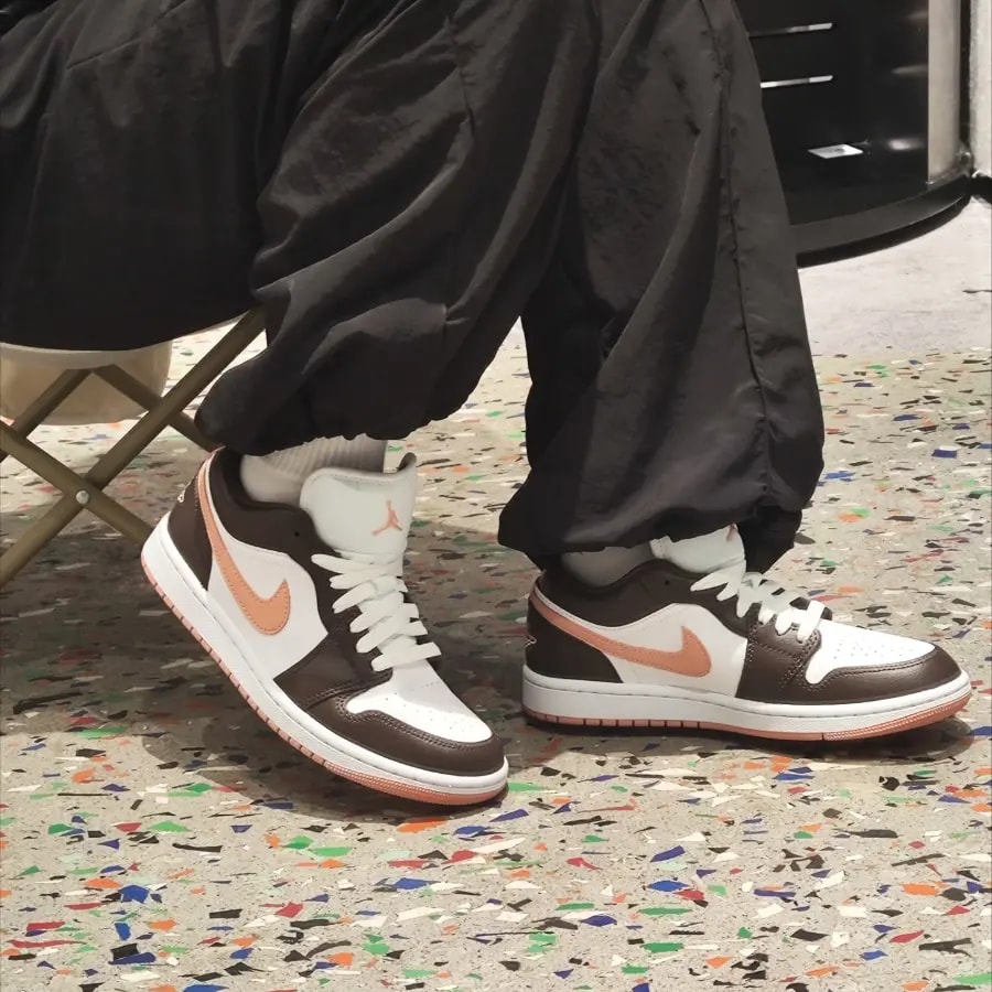 Giày Nike Air Jordan 1 Low 'Brown Pink' DC0774-182 — ảnh 3