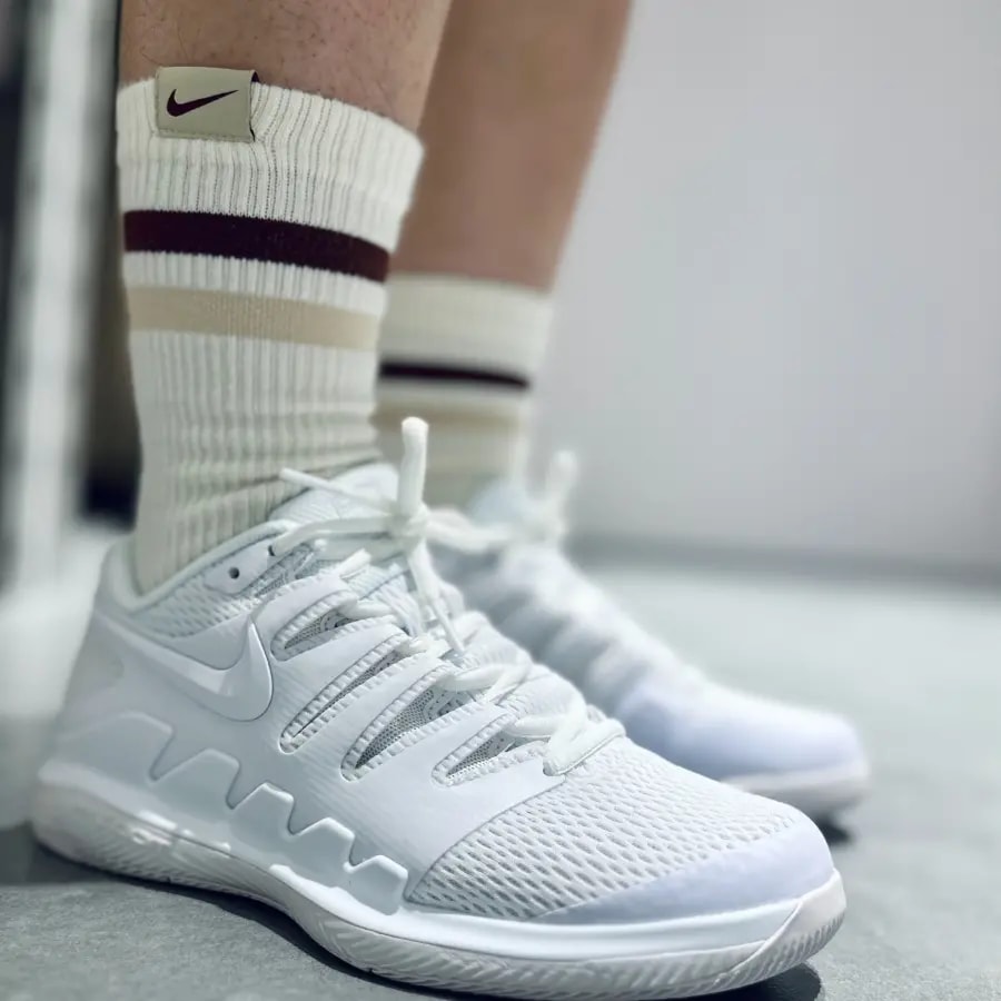 Giày Nike Air Zoom Vapor X HC 'Triple White' AA8027-101 — ảnh 4