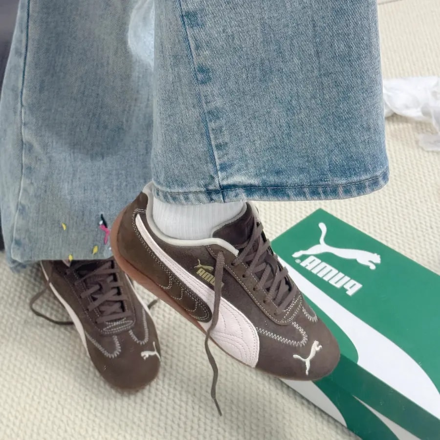 Giày Puma Speedcat Wine Club 'Chocolate' 402562-01 — ảnh 4