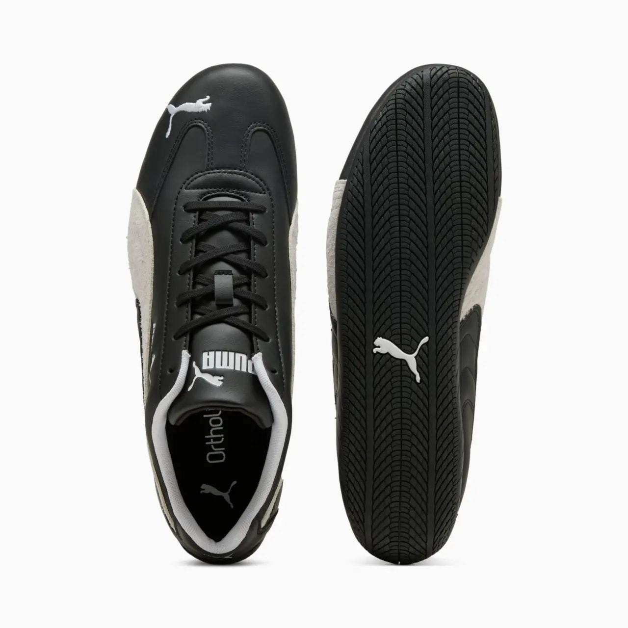 Giày Puma Speedcat Leather 'Black White' 403175-02 — ảnh 2