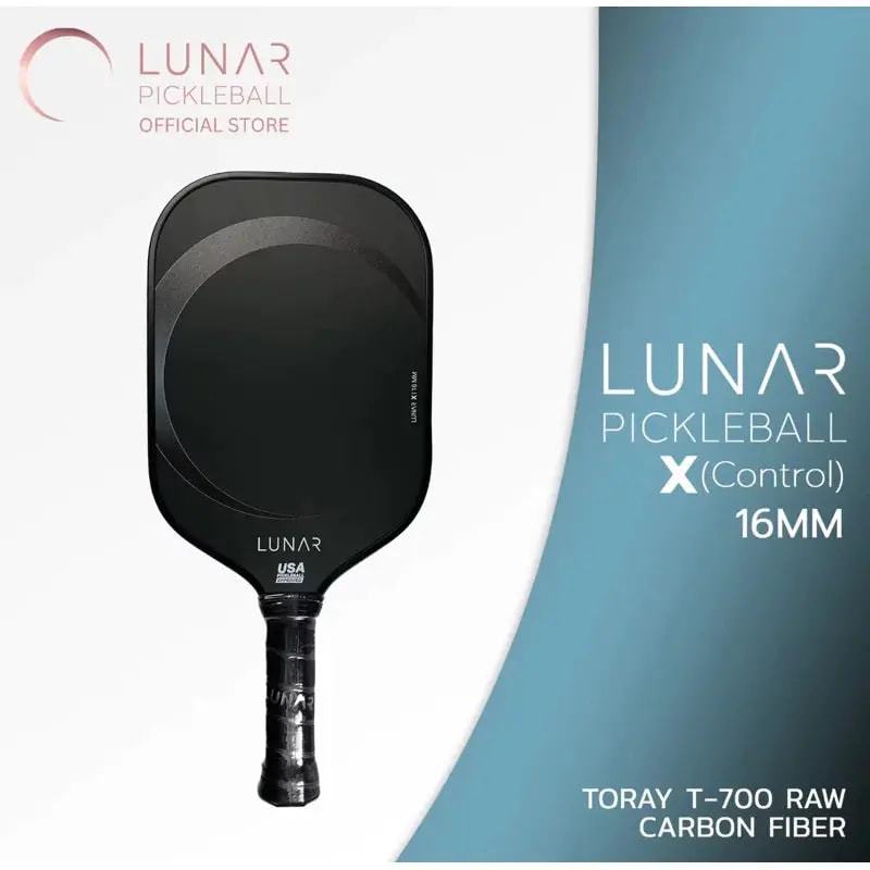 Vợt Pickleball Lunar Power Paddle 'Black' — ảnh 5