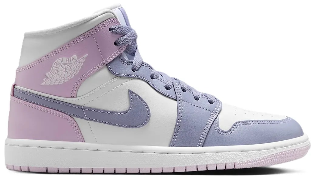 Giày Nike Air Jordan 1 Mid 'Indigo Haze Doll White' BQ6472-510 — kich-thuoc: 36.5