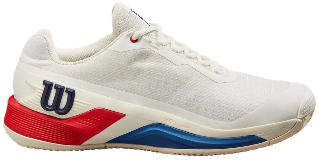 Giày Wilson Rush Pro 4.0 Clay 'White' WRS00570 — kich-thuoc: 41 1/3