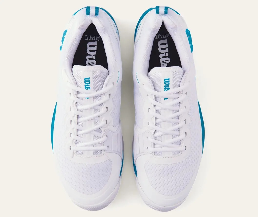 Giày Wilson Rush Pro 4.5 'White Atomic Blue' WRS00787 — ảnh 2