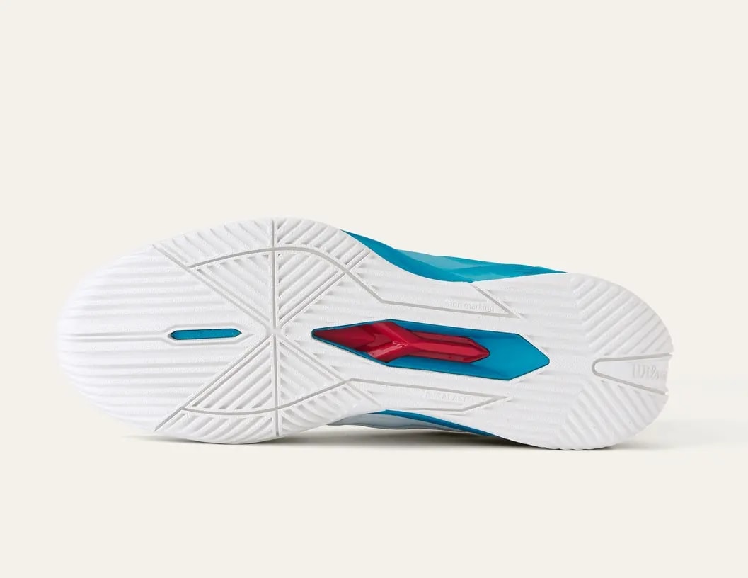 Giày Wilson Rush Pro 4.5 'White Atomic Blue' WRS00787 — ảnh 3