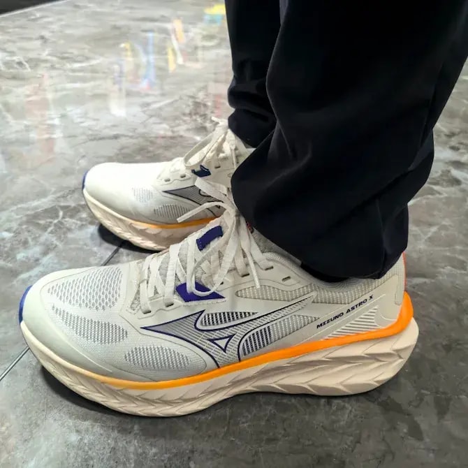 Giày Mizuno Astro X 'Cream Orange' D1GH250502 — ảnh 3