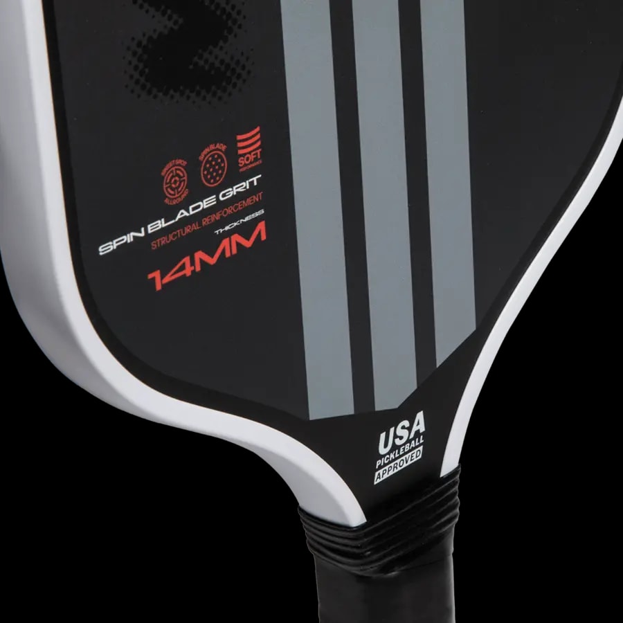 Vợt Pickleball Adidas Match 2025 Paddle 14 mm 'Black' — ảnh 2