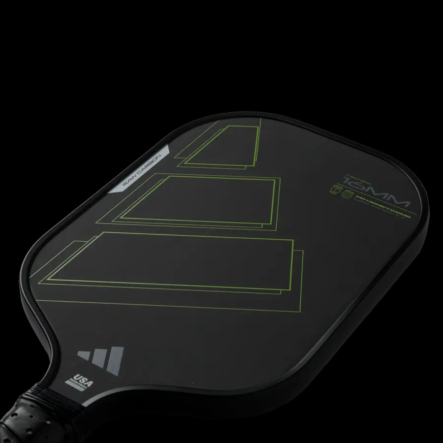 Vợt Pickleball Adidas Rx carbon Attk 2025 Paddle 16 mm 'Green Black' — ảnh 2